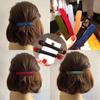 Women Korean Style Temperament Hair Clip Girls Simple Hairpin Korean Colorful Matte Barrette Hair Styling Ponytail Accessories