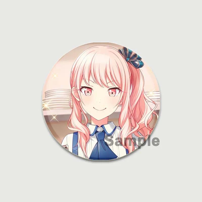 32/44/58mm Cute Project SEKAI Anime Pins Akiyama Mizuki Tinplate Badge DIY Custom Cartoon Girl Brooch Pin for Hat Bag Fans Collection Gifts