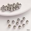 10-50pcs/bag Stainless Steel Beads DIY Bracelet Necklace Earrings Jewelry Accessories