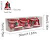 Christmas Plastic Bell Hanging Ornament Christmas Tree Bell Pendent