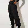 Women's Fashion Sport Solid Color Pocket Casual Sweatpants Pants