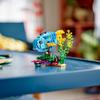 Simulation Animal Building Block Model, 3 In 1 Exotic Parrot Building Toy Set, Can Be Transformed Into 3 Different Animal Figure