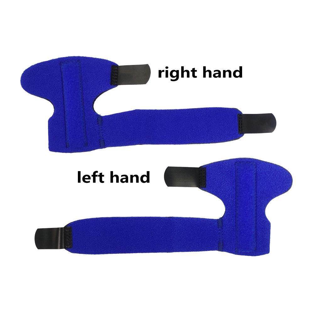 Set of 2 Finger Guards Thumb Fixation Splint Finger Bandage Joint Support Breathable Hand Support Adjustable
