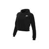 Sportswear Solid Logo Zip-Up Hoodie Women Tops Black CV8619-010