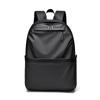 Men's Large Capacity Leather Travel & School Backpack with Laptop Compartment