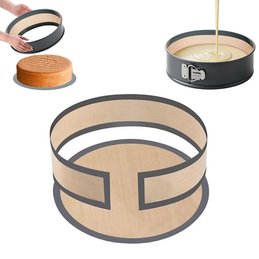 1Set Silicone Baking Liners Reusable Baking Dish Non-Stick Food Safe Silicone Mats Heat-Resistant Bread Grilling Platter for Baking Kitchen Tools