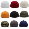 New Hip Hop Beanie Skullcap Trendy Color Streetwear Portable Melon Cap Fashion Headwear Caps Elastic Panels Hip Hop Hat