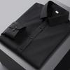 Men's Long Sleeve Solid Color Casual Fashionable Shirt Non-Ironing Wrinkle Resistant Business Top