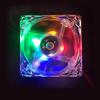 8cm LED Computer Cooling Fan - Colorful Heat Dissipation Chassis Fan
