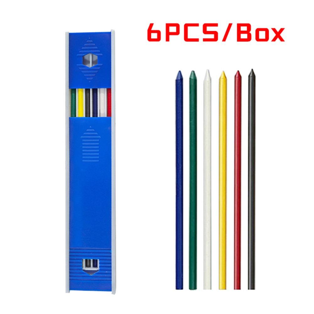 6 Boxes Graphite Mechanical Pencil Lead Mechanical Pencil Refill  Students