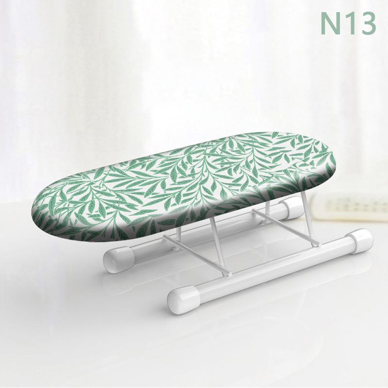 1Pcs Folding Mini Ironing Board With Folding Legs Portable Household Clothes Ironing Rack Home Supplies Heat Resistant Ironing Cover