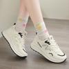 Sneakers Women's Summer New Platform Dad Shoes Women's Mesh Versatile Student Height-increasing Running Shoes