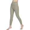 Zenvy High Waist Solid Color Slim Fit Nine-Point Sports Pants Women Bottoms Light-Army-Green DQ6016320