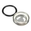 Sight Glass Rubber Gasket Silver 18mm 1pcs Brake Master