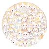 105 New Style Cotton Candy Cat Graffiti Stickers Decorate Refrigerator Skateboard Water Cup DIY Personality Stickers