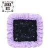 Sanrio ANNA SUI Mini Towel ( Ruffle ) Purple Japan NEW