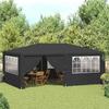 VidaXL Reception Tent with Side Walls Gazebo Arbor Pavilion Marquee Wedding Barbecue Camping Trip 48537