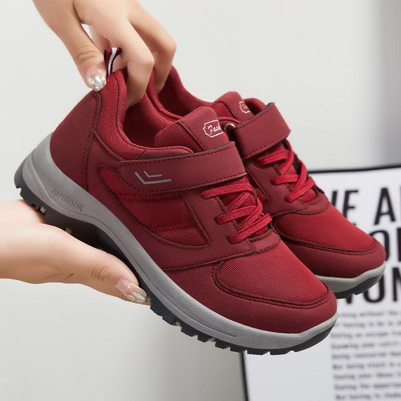 Женская обувь для ходьбы 2025 Новая спортивная обувь на липучках Женская обувь