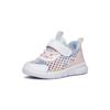 Anta Kids Non-Slip Shock Absorbing Wear-Resistant Low-Top Walking Shoes Baby Shoes White Blue Pink 322220010A-1