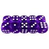 D6 Dice Set 14mm Transparent Dice for Puzzle Making Crafts and Classroom Set of 10