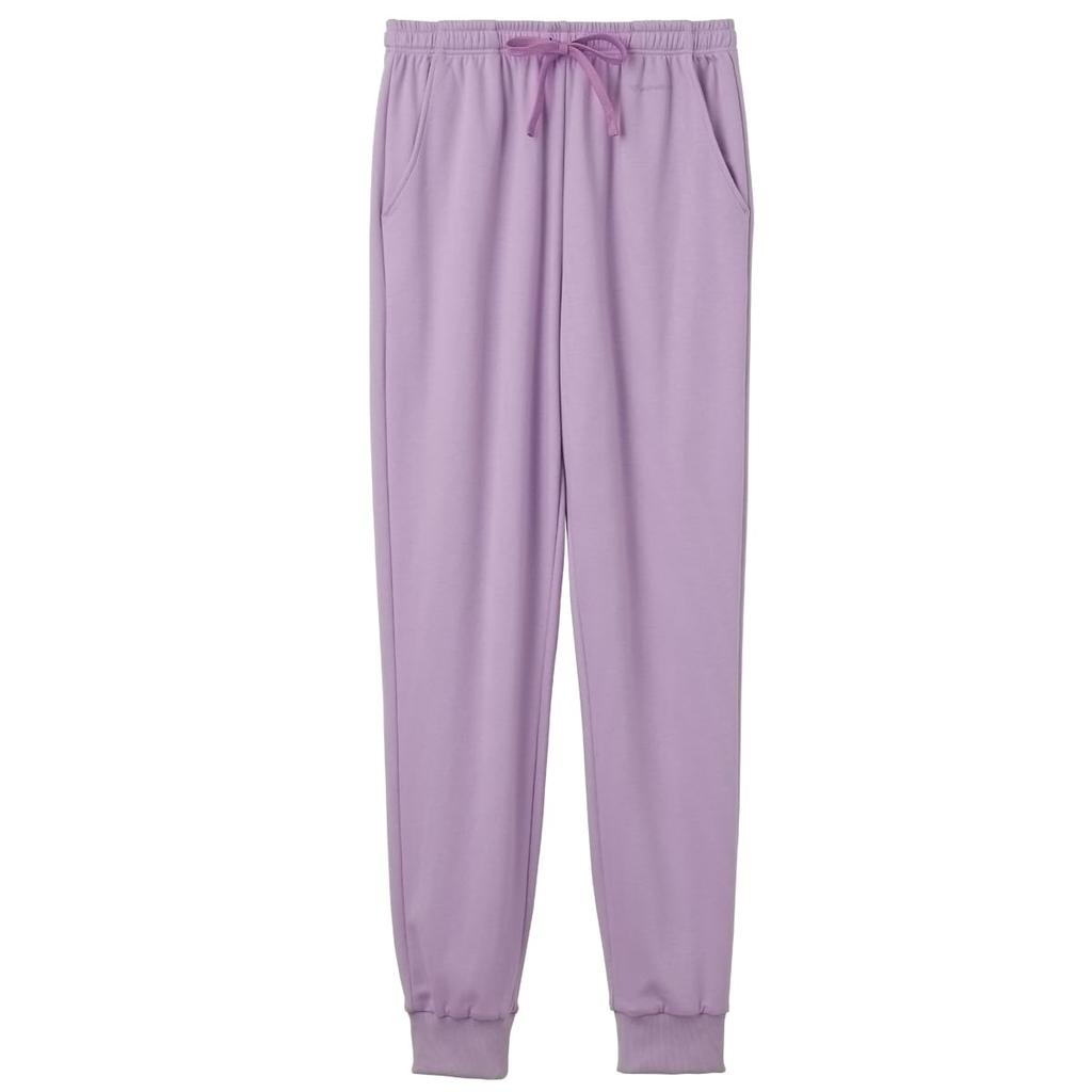 VENEX Recovery Wear Made In Japan Room Wear Long Pants Comfort Touch Jogger Pants Lavender L 8674 Women's