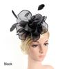 Hat Royal Ascot Race Wedding Fascinator Hats Headwear Cocktail Tea Party Feather Flower Headband
