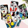 Black Tpu Case For Samsung Galaxy A03 SM-A035 A03 Core A03S A13 A23 LTE A33 A53 A73 4G 5G Picasso Abstract Art Painting