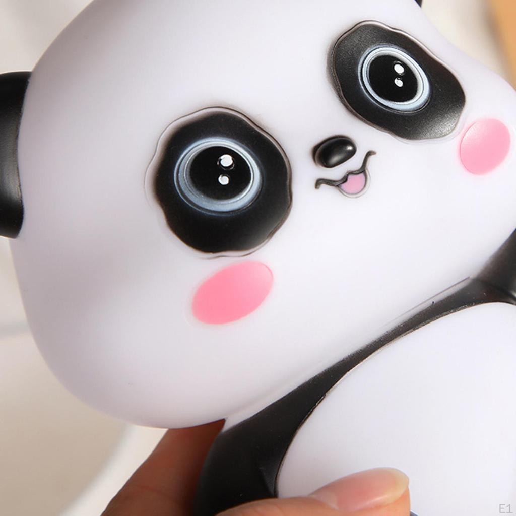 Children Night Light Cute Panda Room Decor,Cute Soft Sleeping Lamp for