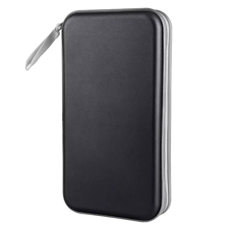 80Sheets Cd Dvd Carry Case Cover Disc Storage Holder Cd Sleeve Wallet Album Hard Box Plastic Pack Disc Dvd Disc Pack