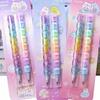 2pcs/Set Cute Bear Non Sharpening Mechanical Pencil Student Writing Pen School Office Supplies Pencil Stationery Gifts