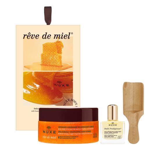 Luxe Revdmiel Body Scrub 175ml Promotion (+10ml Dry Oil, Wood Scoop Free)