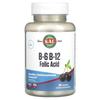 B-6 B-12 Folic Acid, Black Cherry Flavor, 60 Lozenges