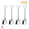 Watermelon Spoon Pure Titanium Tableware Stainless Steel Retro Shovel Dessert Spoon Coffee Spoon