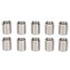10Pcs Insert Nut Thread Fastening Conversion Repair Sleeve M16 Female and M20 Male Screw