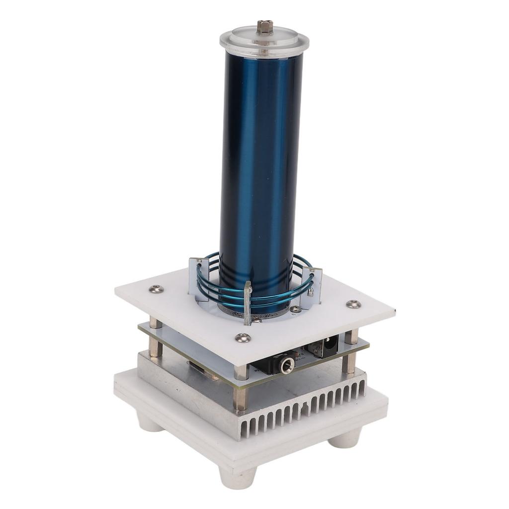 Музыкальная катушка Тесла дуговой плазменный громкоговоритель беспроводная передача настольная модель