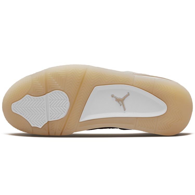 Air Jordan 4 Retro Shimmer Women Sneakers Tan Bronze-Eclipse Orange-Quartz DJ0675-200