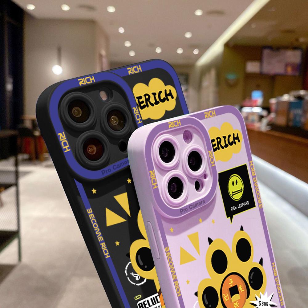 Phone Case Soft Rubber TPU Cellphone Casing Full Cover Camera Protection Design Shockproof Cover for Samsung