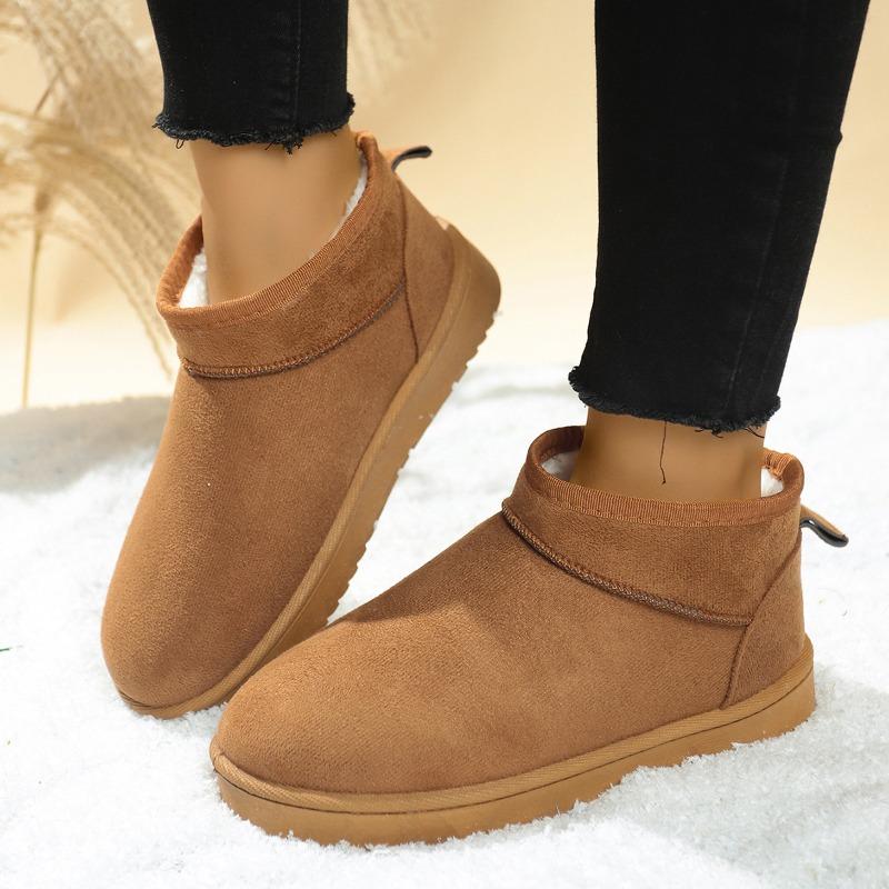 Sleeve Boots Women's New Large Size Fashion Temperament Snow Boots Piled Thickened Cotton Boots Tide