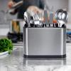 Large Capacity Kitchen Utensil Holder Multifunctional Spoon Fork Chopstick Holder