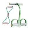 6-Tube Pedal Ankle Puller Figure 8 Resistance Band Elastic Yoga Sit-up Pull Rope with Handle Men Women Pedal Tensioner Exerciser Workout Equipment