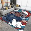 Cartoon Demon Slayer Area Rug Large,Carpet Rug for Living Room Children's Room Decoration,Kids Play Crawl Non-Slip Floor Mat
