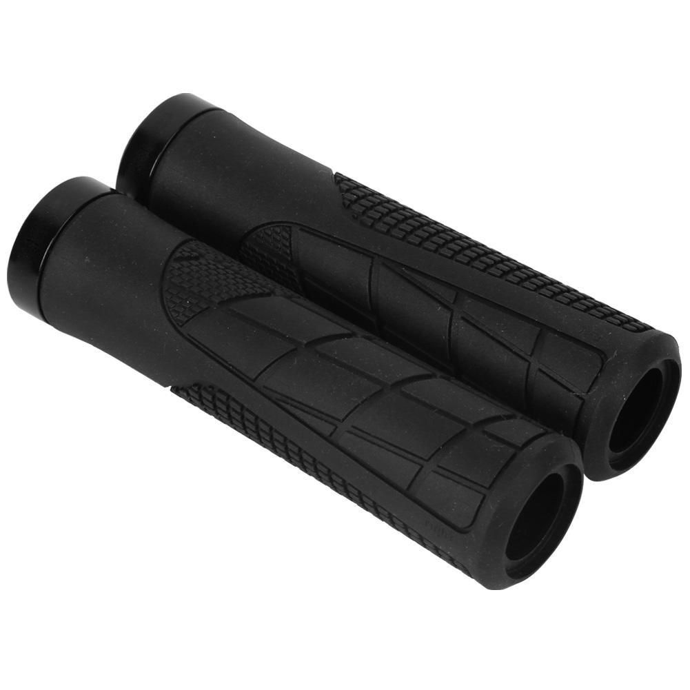 Bicycle Cycling Lockable Handle Rubber Grips AntiSlip Mountain Bike Handlebar Grip