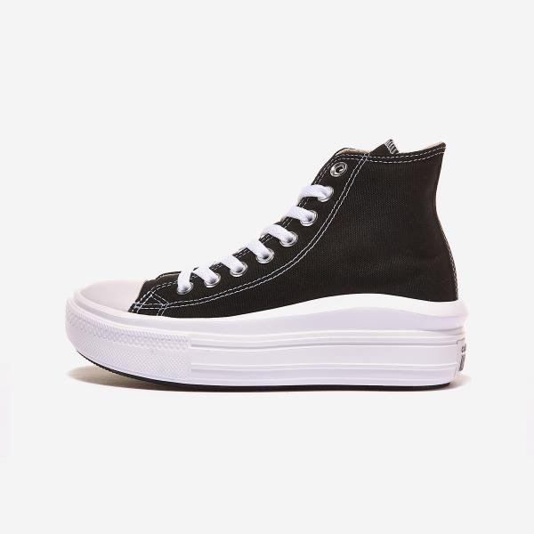 Converse Chuck Taylor All -Star Move Black High 568497C Flats Shoes