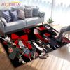 Anime Naruto 3D Printing Rug for Kitchen Doormat Bedroom Carpets for Living Room Laundry Bathroom Non-slip Floor Mat