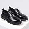 FashionDress Shoes Man Lace Up Official Social Shoe Men Spring Autumn Business Gentleman Black Office Legitimate Leather Casual Shoes
