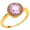 Purple 'Sissi' Gold Plated Ring