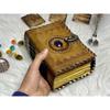 400 Pages Celtic Stone Vintage Leather Journal Blank Spell Book of Shadows