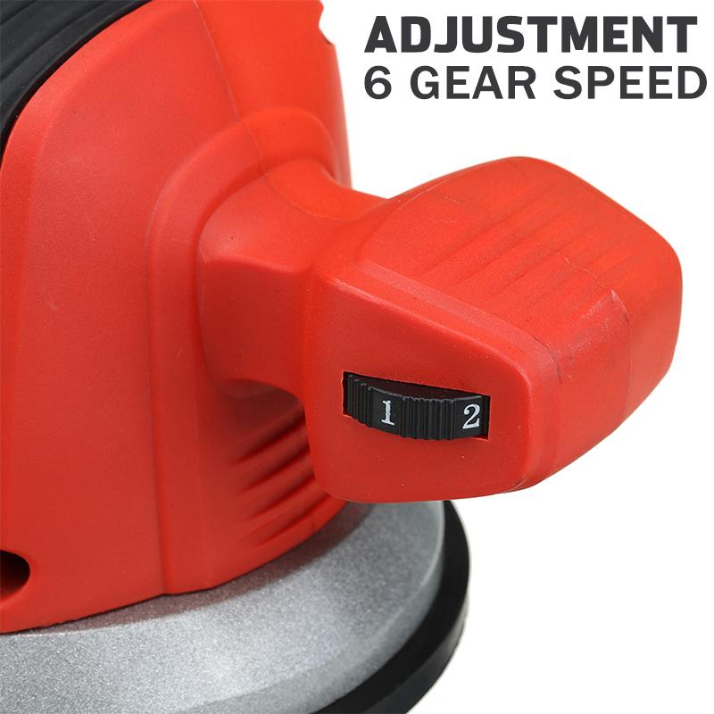 120mm Tiles Vibrator Suction Cup Adjustable Automatic Floor Vibrator Leveling Tool 110V/220V Tiling Tile Machine With 2 Battery