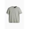 H M sliM FiT Fine KniT T sHirT Sage Green
