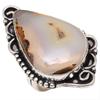 Montana Agate Gemstone Handmade Silver Jewelry  "7.5"